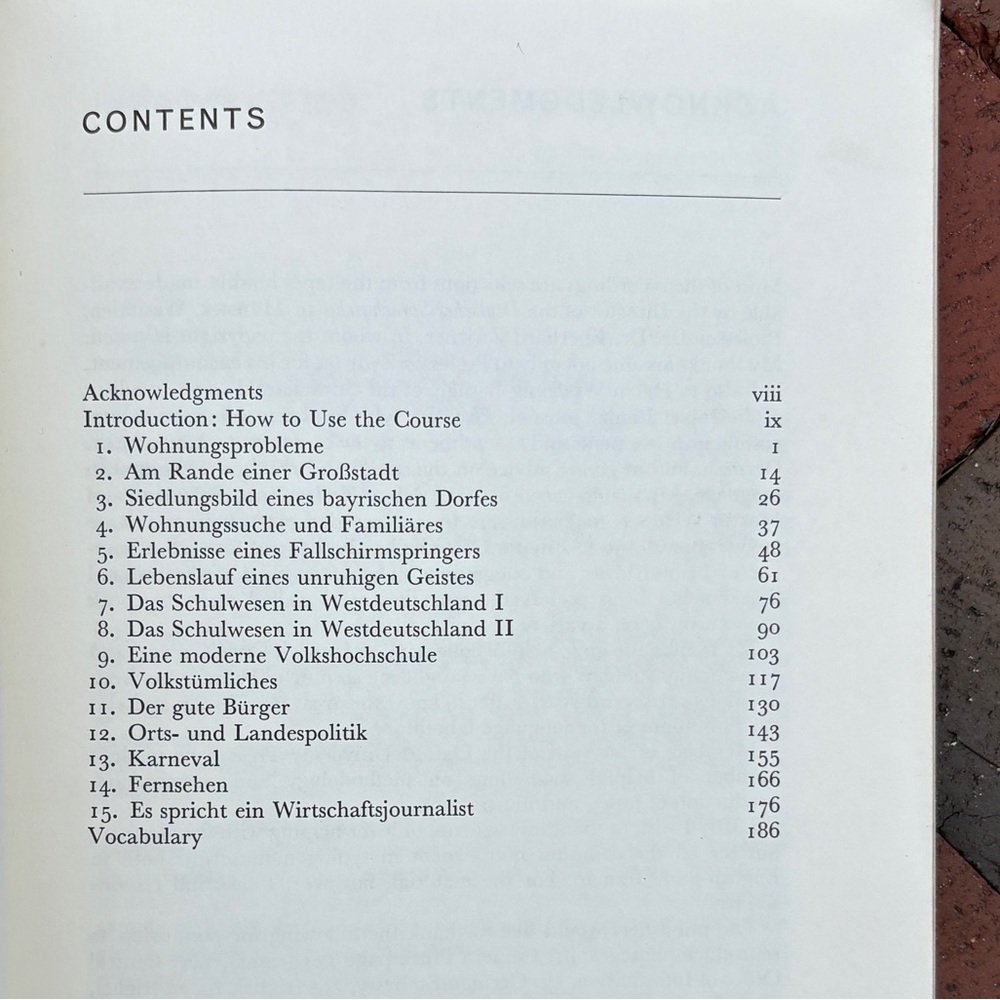 1971 Fortbildung in der deutshcen Sprache German Student Book ESL Language Guide - Picture 9 of 12